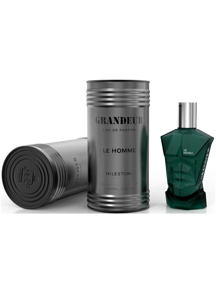 Milestone Grandeur Le Homme EDP For Men 100ml - Image 1
