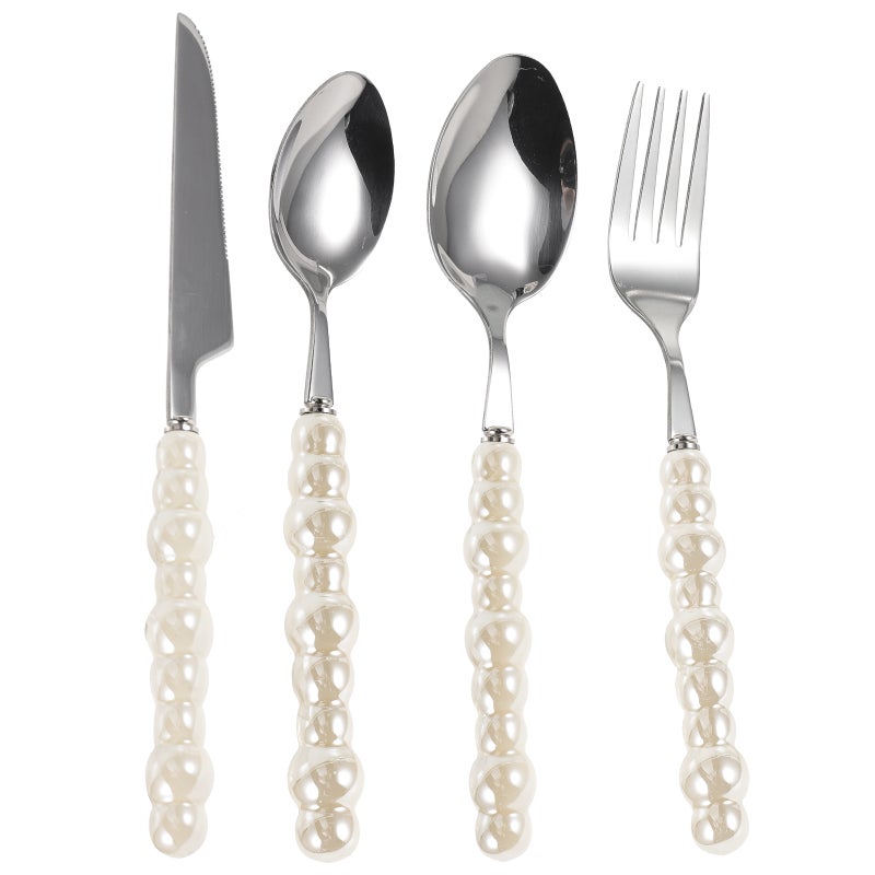 1 Set Steak Tableware Fork Cutter Spoons Kit Western Flatware Stainless Steel Cutlery - Image 4