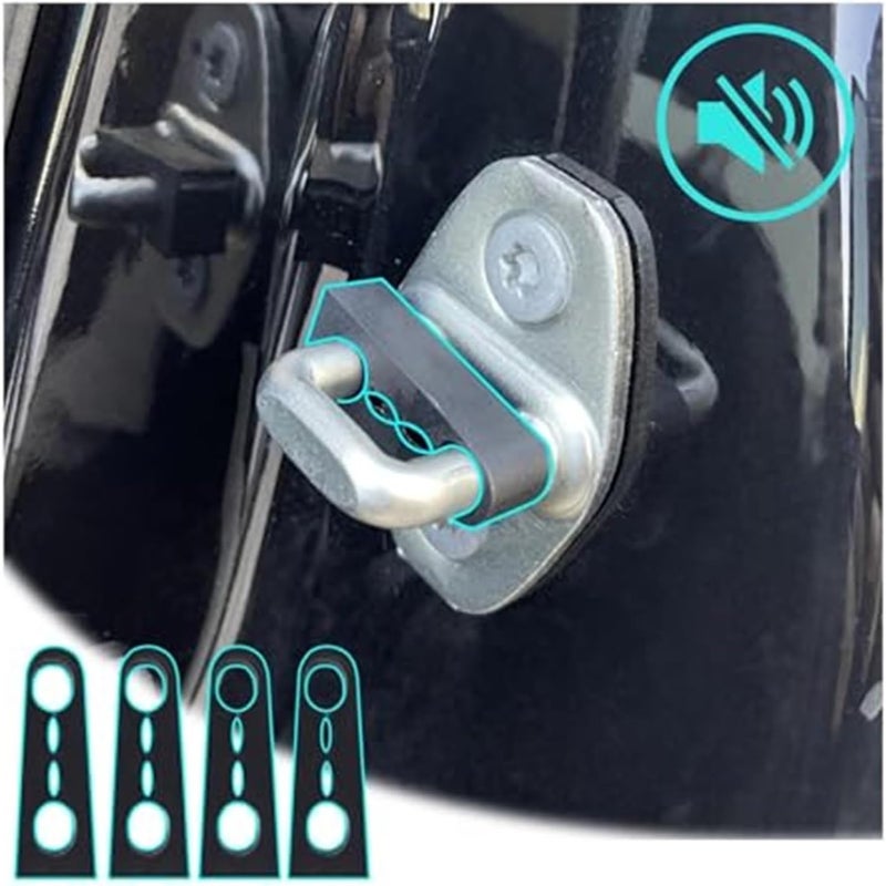 DEMULAX Sound Damper Door Lock Buffer for Nissan Vehicles - Image 4