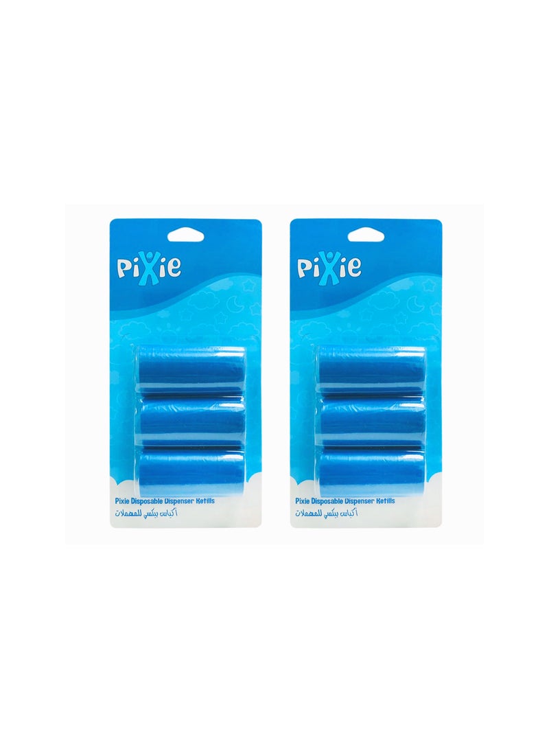 Pixie - Dispenser Refill (Blue) (Buy 1 Get 1 Free) - Image 1