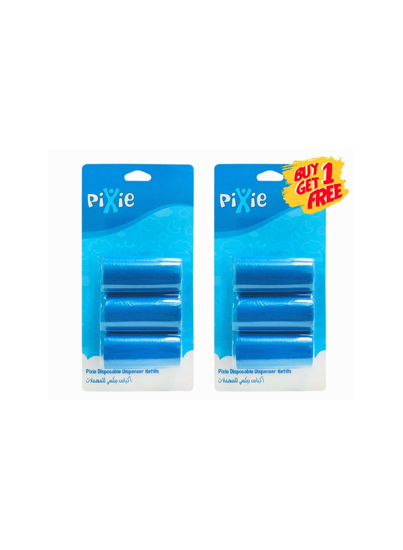 Pixie - Dispenser Refill (Blue) (Buy 1 Get 1 Free) - Image 5