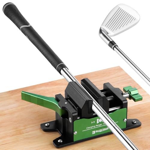 BAYSTMAM Original Golf Grip Kit Pro Vise Quick Release for Regripping Club Vice Clamp Golf Shaft Home Regrip Clamp Golf Repair Kit Removal Tool Aluminum Made - Image 1