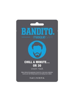 masque Bar Bandito Cream Facial Sheet Mask (6 Pack) — Korean Skin Care Treatment Minimizes the Appearance of Pores, Leaves Skin Feeling Balanced & Radian — Tightens, Firms, Sooths, Revitalizes Skin  - Image 1