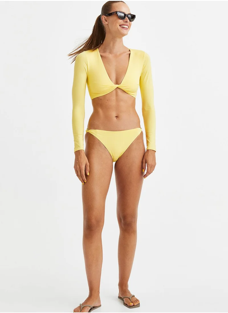 H&M High Leg Bikini Bottom