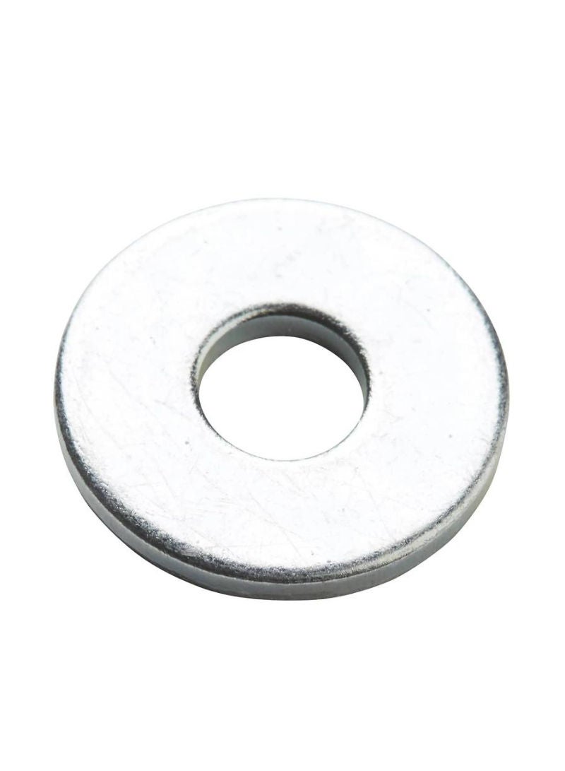 Carbon Steel Large Flat Washer Pack M6 100 Piece 