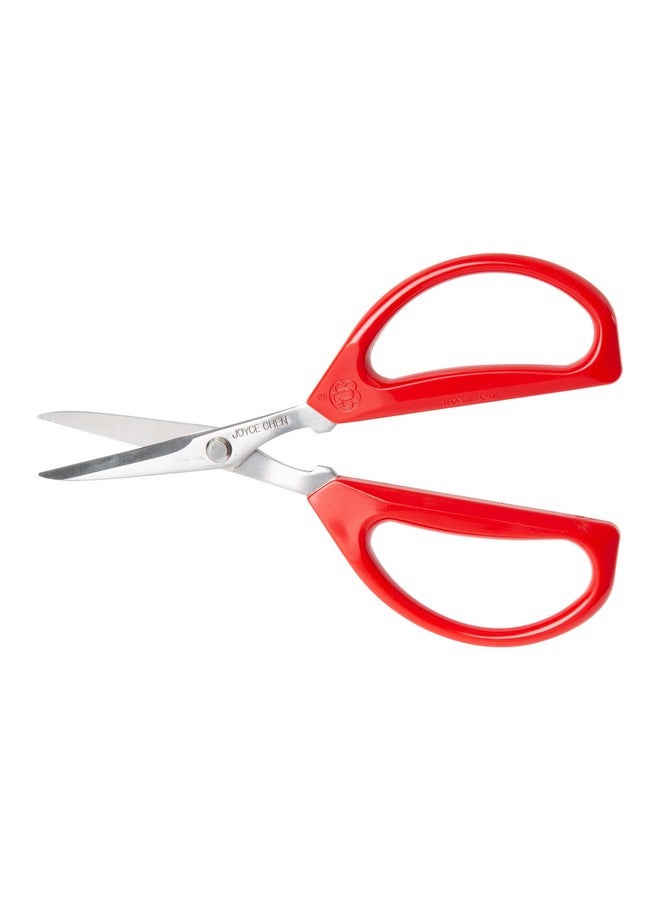 Joyce Chen Original Unlimited Kitchen Scissors All Purpose Kitchen Shears With Comfortable Handles, Red - Image 1