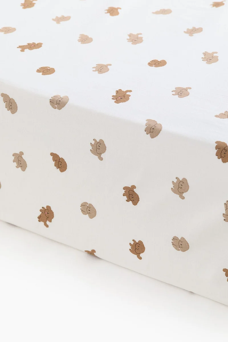 اتش اند ام شرشف بحواف مطاطية للمهد