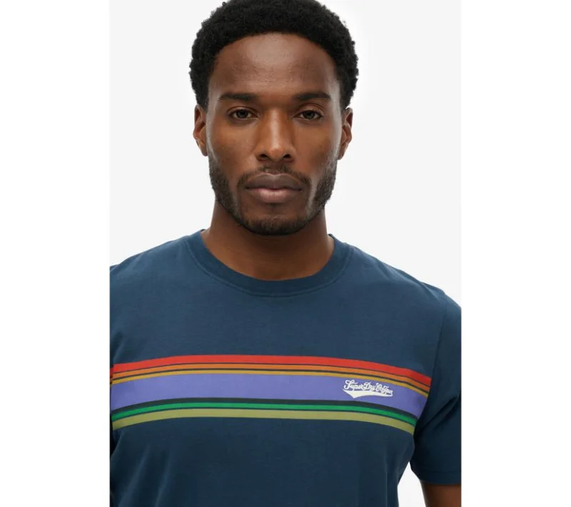 Superdry Outdoor Stripe Logo Relaxed T-Shirt