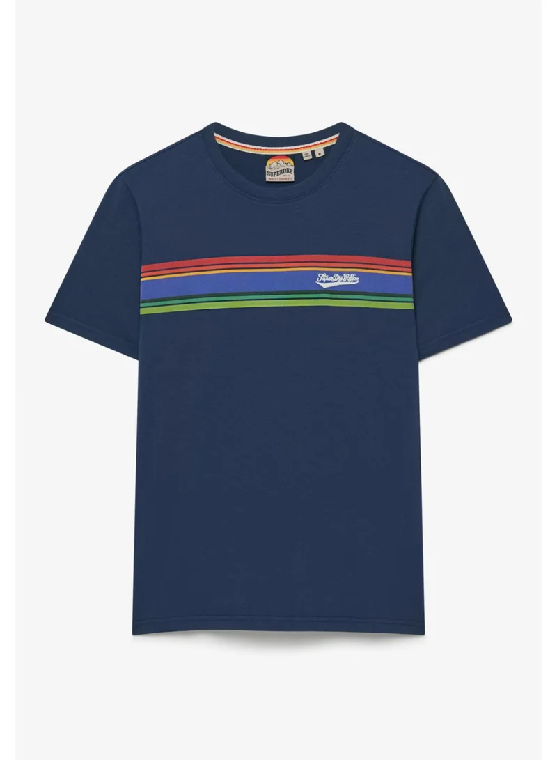 Superdry Outdoor Stripe Logo Relaxed T-Shirt