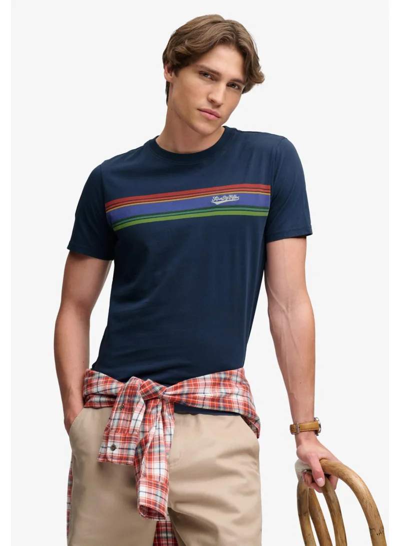 Superdry  Outdoor Stripe Logo Relaxed T-Shirt for Men | Best Price UAE