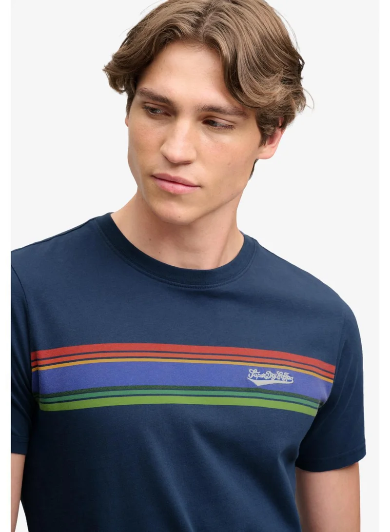 Superdry  Outdoor Stripe Logo Relaxed T-Shirt for Men | Best Price UAE