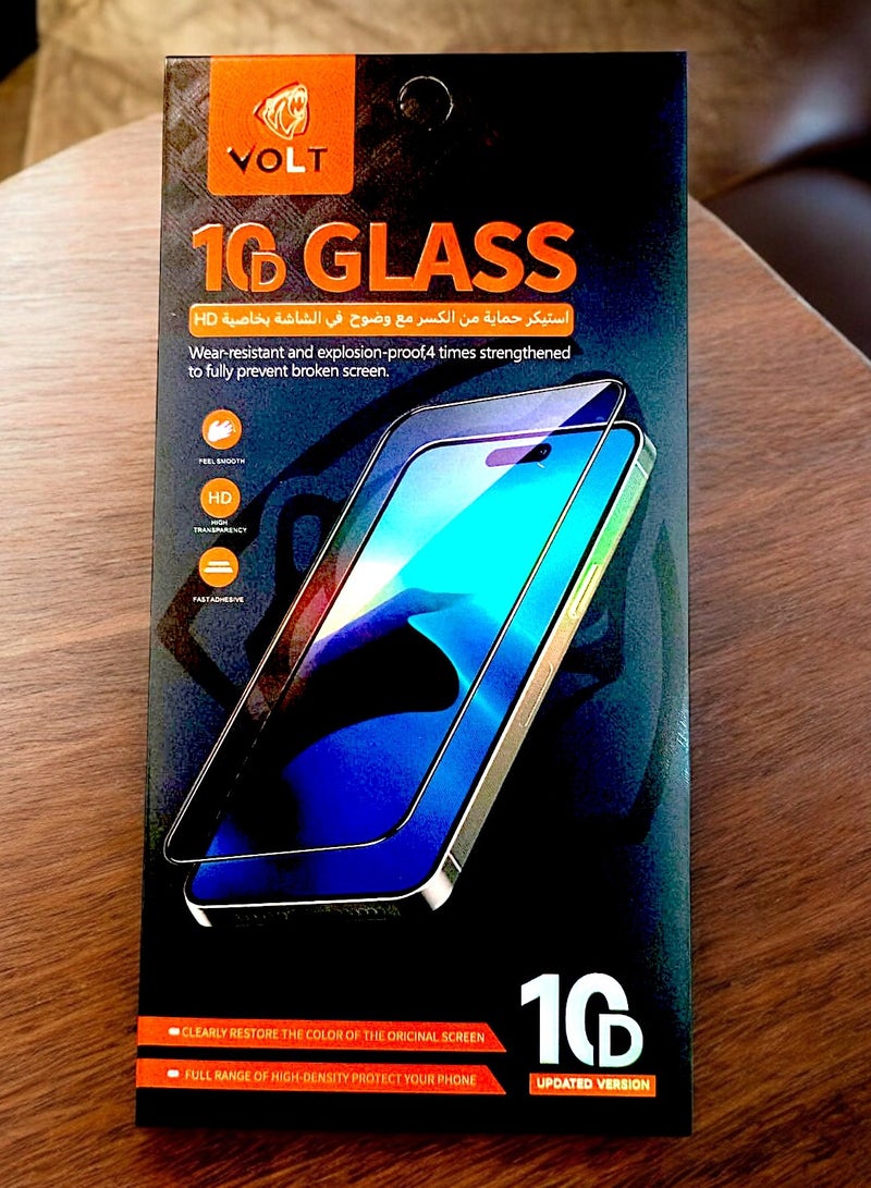 VOLT 10D Hd Glass Screen Protector For Iphone 12 Pro  max Set Of 1 - Image 1