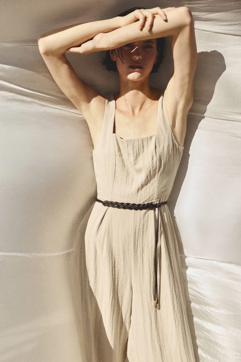 H&M  Belted jumpsuit for Women | Best Price UAE