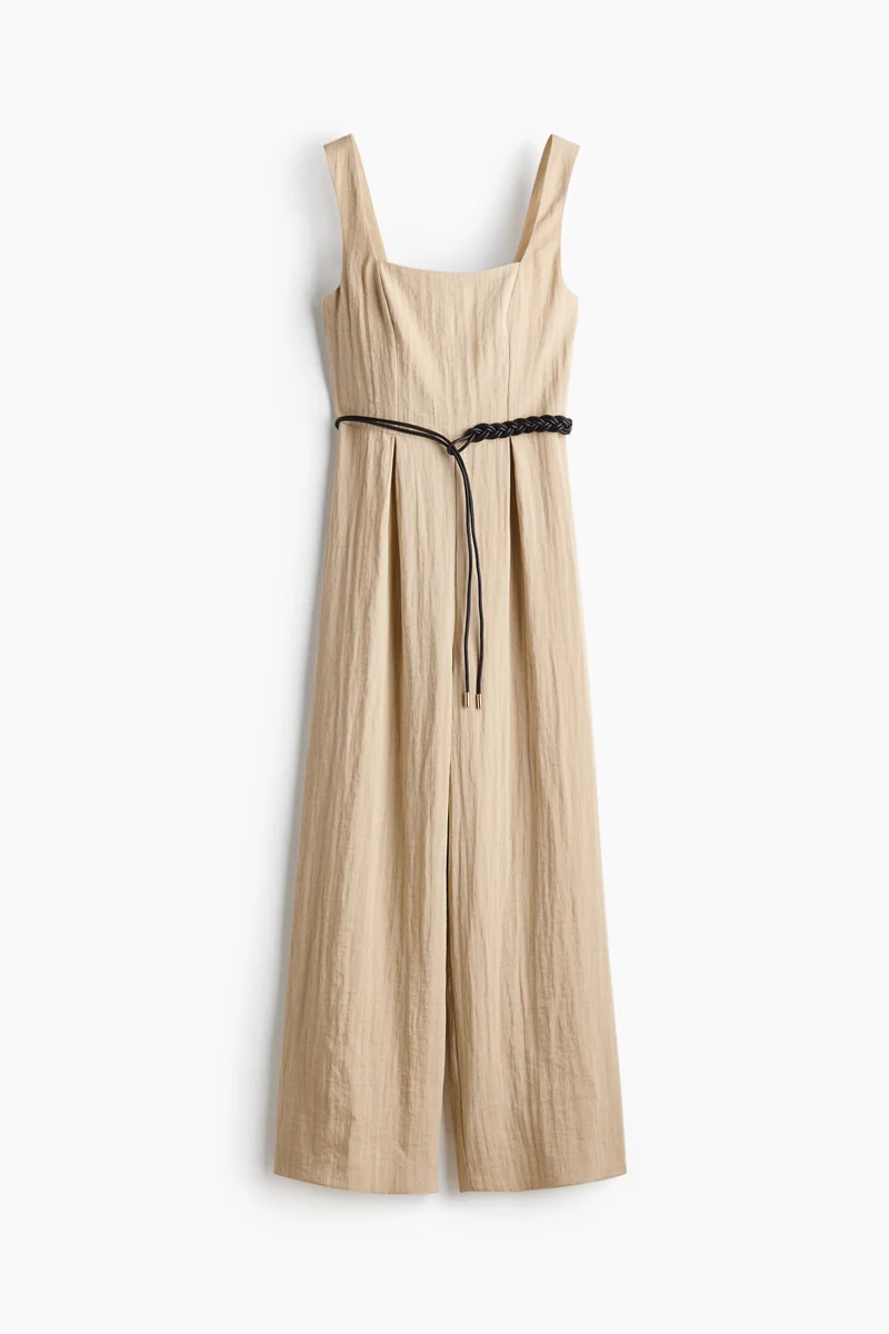 H&M  Belted jumpsuit for Women | Best Price UAE