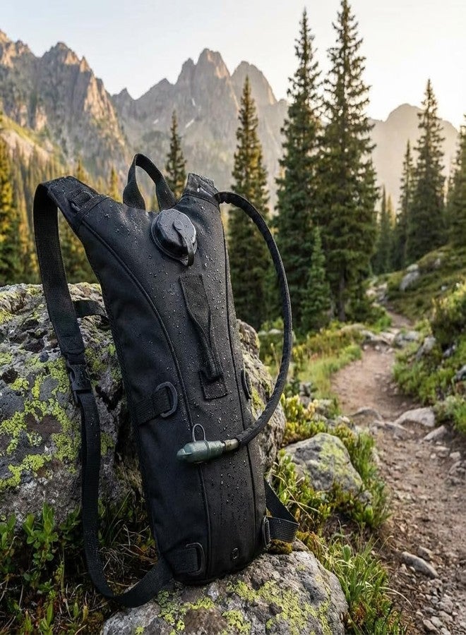 MOJMBSBY 3L Tactical Hydration Backpack with Pre-Installed Removable Water Bladder, Ergonomic Lightweight Design for Hiking, Cycling, Outdoor Adventures - Image 5