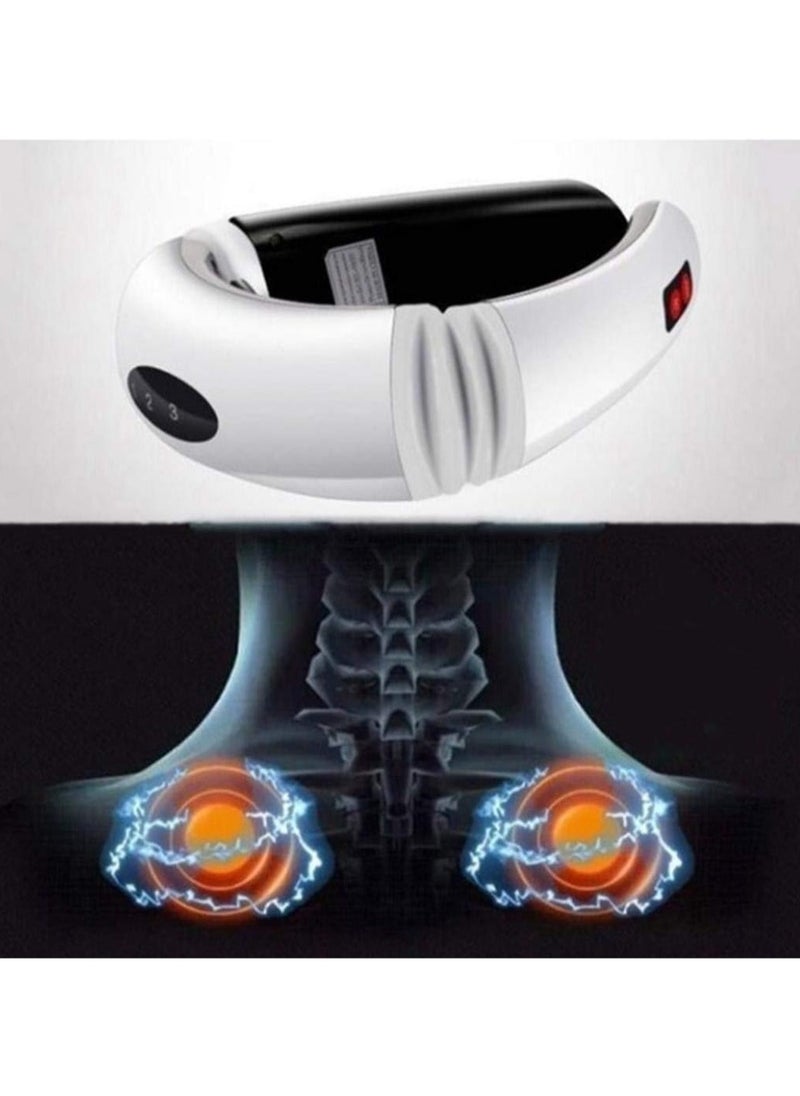 Bukela Multifunctional Electric Pulse Neck Massager Health Care Relaxation Massage Tool Electric Massagers  - Image 3