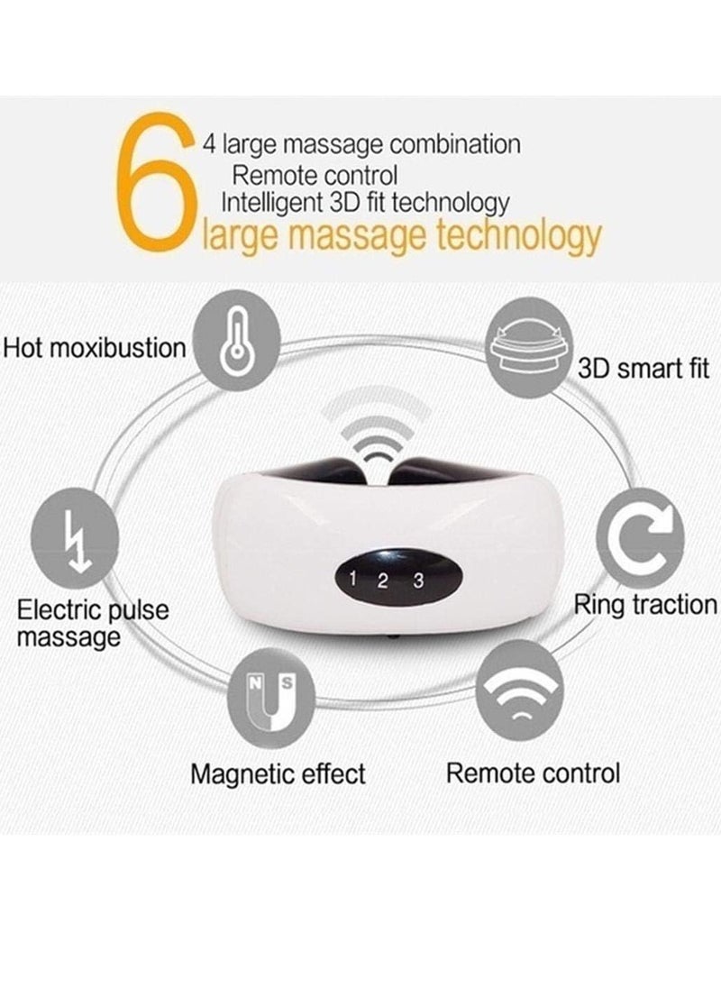 Bukela Multifunctional Electric Pulse Neck Massager Health Care Relaxation Massage Tool Electric Massagers  - Image 4