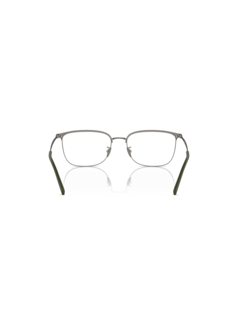 GIORGIO ARMANI Giorgio Armani Man Rectangular  Eyeglasses- Ar 5143 - Lense Size:55Mm - Matte Gunmetal - Image 3