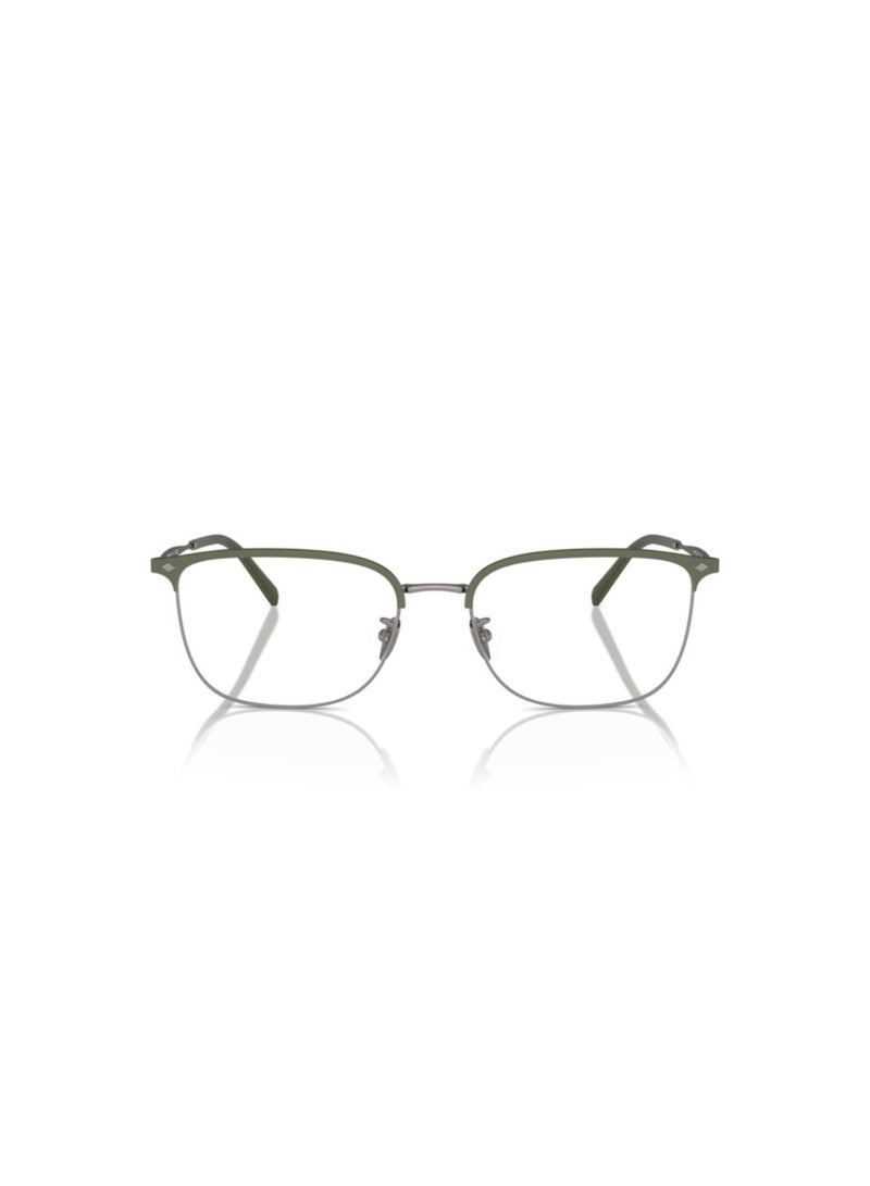 GIORGIO ARMANI Giorgio Armani Man Rectangular  Eyeglasses- Ar 5143 - Lense Size:55Mm - Matte Gunmetal - Image 4