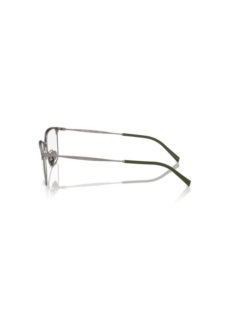 GIORGIO ARMANI Giorgio Armani Man Rectangular  Eyeglasses- Ar 5143 - Lense Size:55Mm - Matte Gunmetal - Image 2