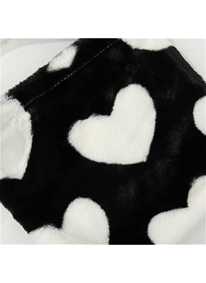 Fluffy Shoulder Bag, Women Girls Large Cute Handbag, Plush Ladies Tote Bag Furry Purse  - Image 2