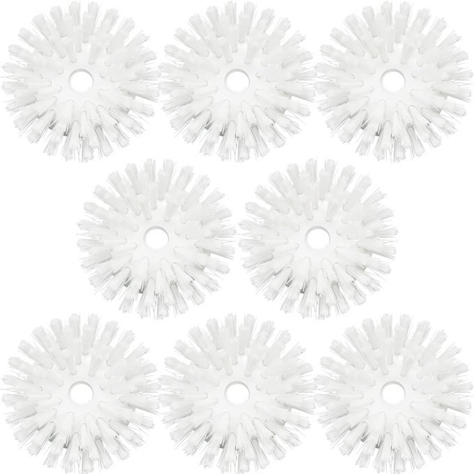 Palm Brush Refill For Good Grips Soap Dispensing Palm Brush 8 Pack Palm Brush Replacement Head