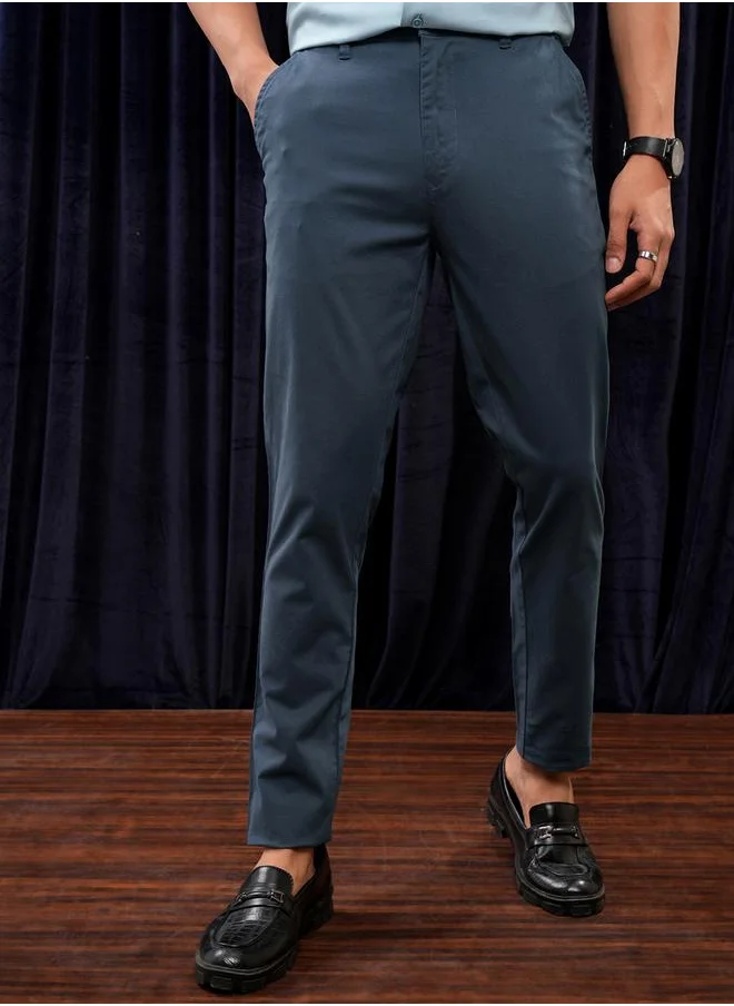 HIGHLANDER Mid Rise Regular Fit Trousers