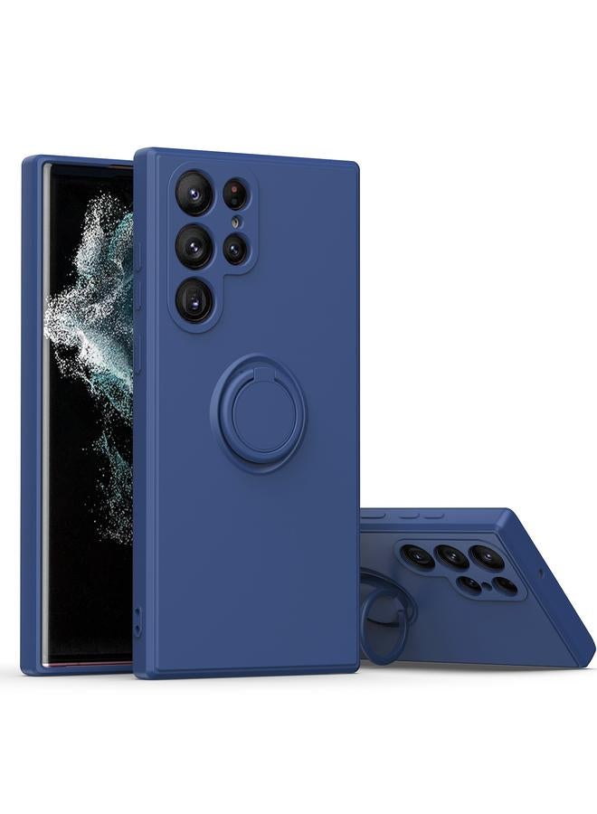 اس-توب جراب لهاتف Samsung Galaxy S23 Plus 5G مع حامل حلقي من مادة TPU وسيليكون - Image 1