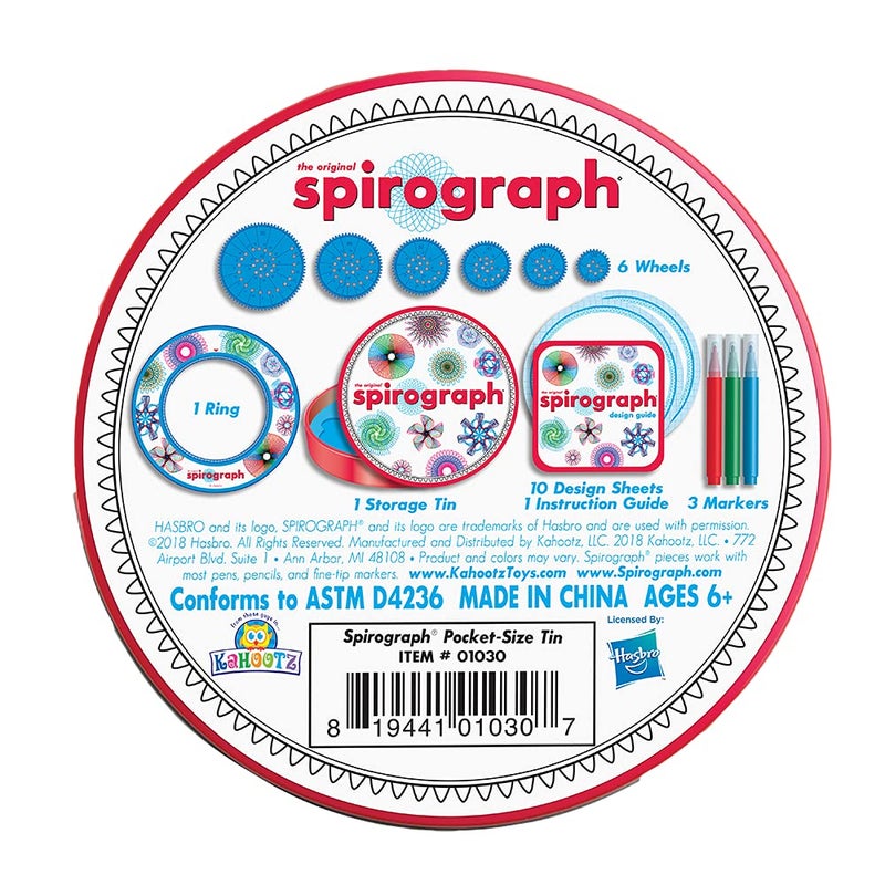 Spirograph Mini Gift Tin, Multi (1030Z) - Image 4
