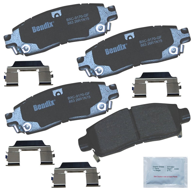 Bendix CFC883 Premium Copper Free Ceramic Brake Pad