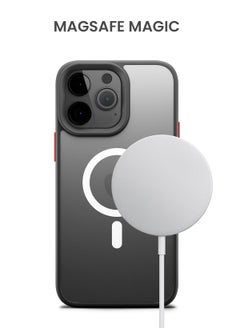 TinyMoose Frosty Matte Drip iPhone Case made for iPhone 14 Pro - Snow Black  - Image 3
