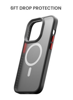 TinyMoose Frosty Matte Drip iPhone Case made for iPhone 14 Pro - Snow Black  - Image 4