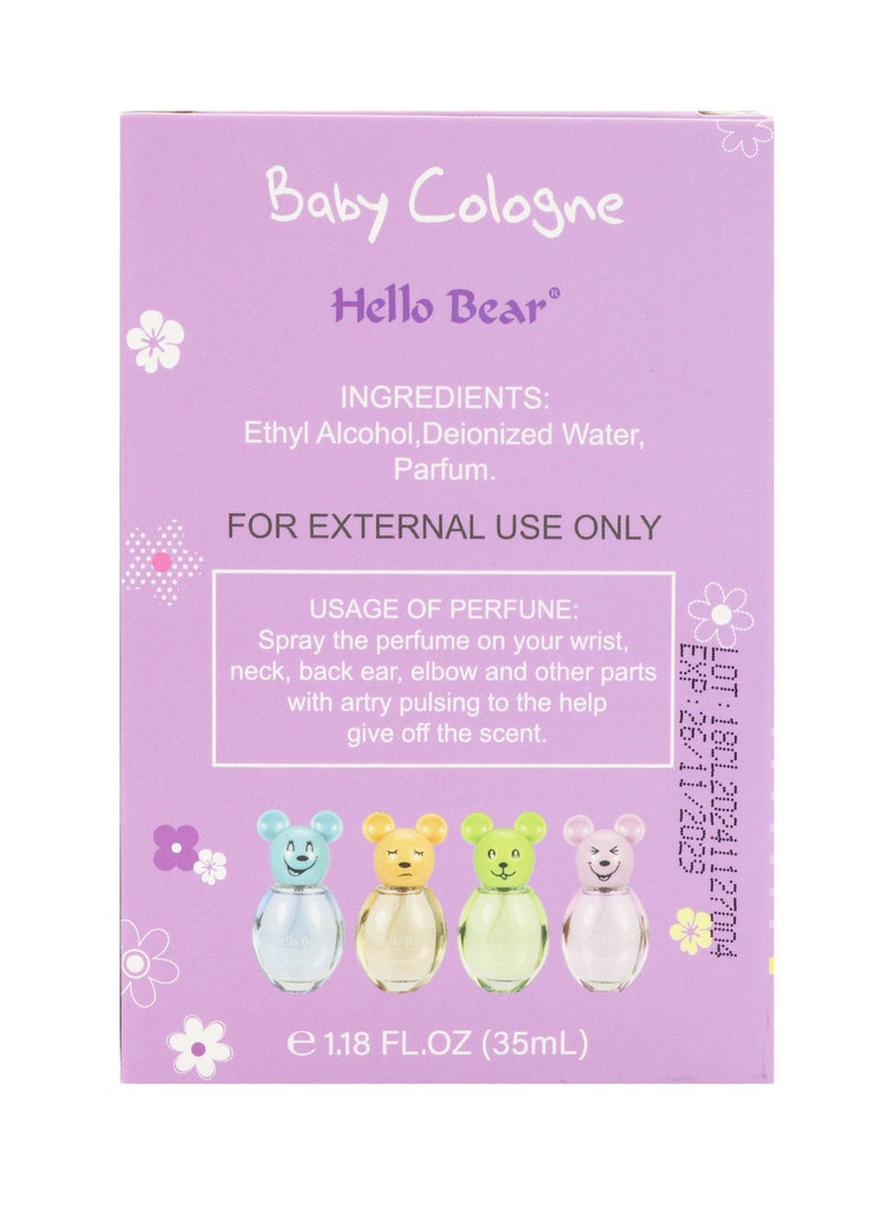 هيلو بير كولونيا هالو بير للأطفال برائحة الموسيقي الطبيعية 35 مل - Image 3