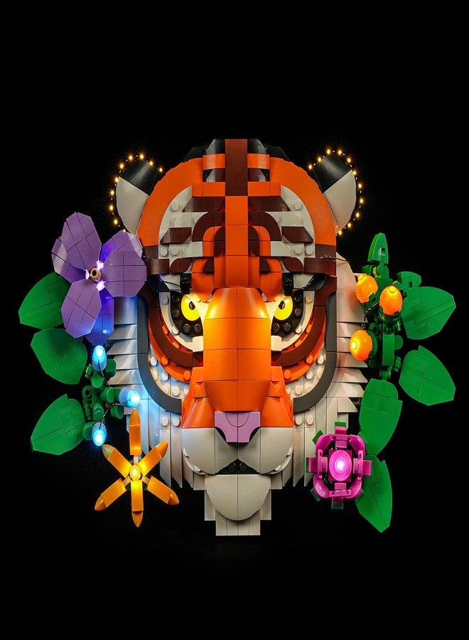 BRIKSMAX 2.0 Light Kit for Lego The Fauna Collection Tiger -Innovative Led Lighting Compatible with Lego Art 31217 - Not Included Lego Set - Image 1