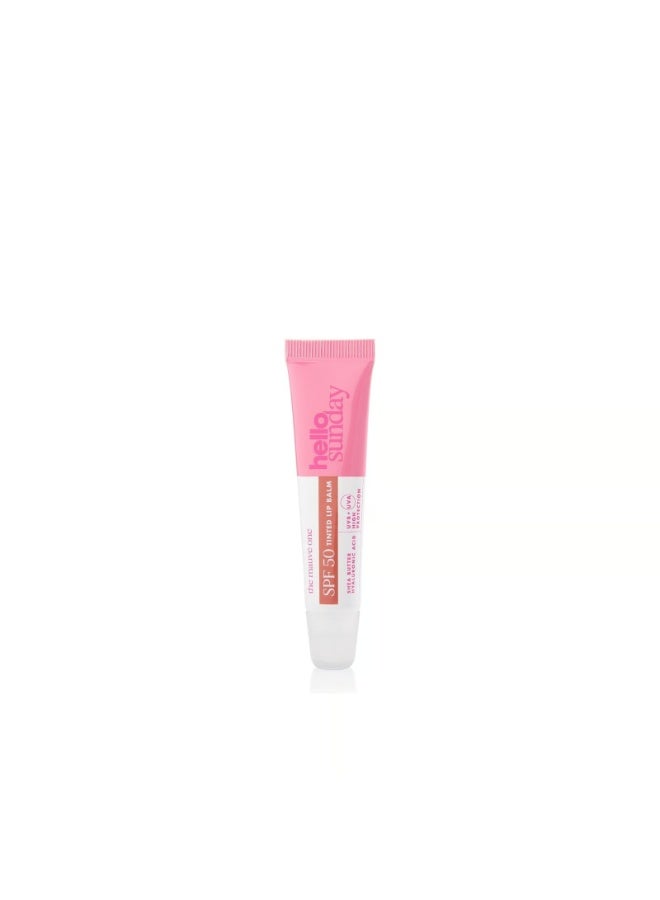 Hello Sunday Tinted Lip Balm SPF50 The Mauve One 15ml - Image 1