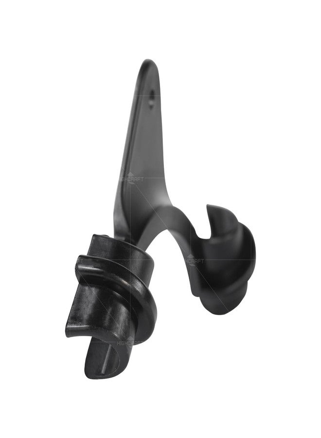 Highcraft PXBND12-10 PEX Bend Support 1/2 in., Wall Mount Tubing Pipe Hanger 90 Degree with Nail Plate, Polyethylene (10 Pack) - Image 3