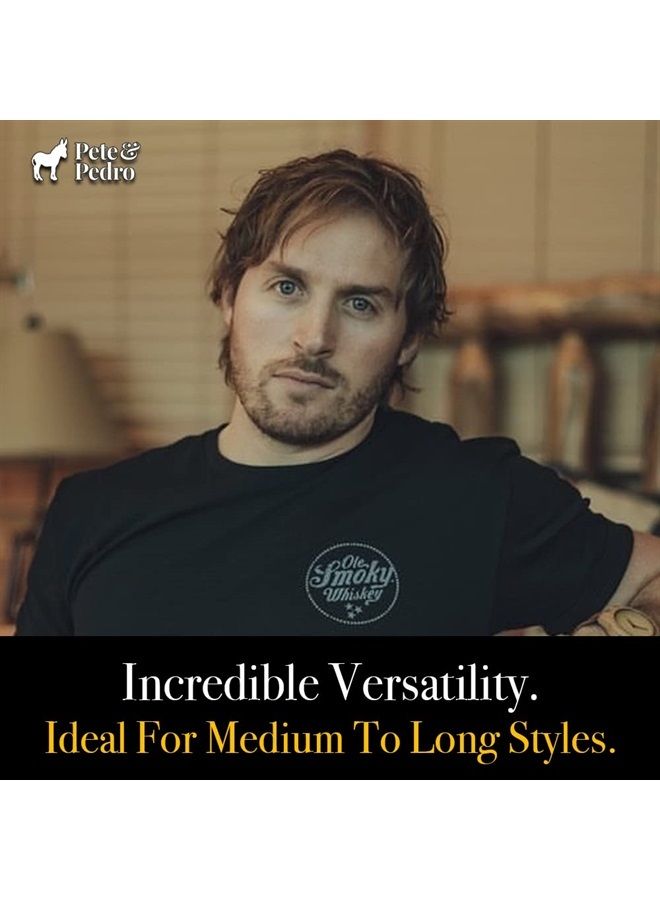 Pete & Pedro PASTE - Mens Hair Paste with Medium Hold | Semi Matte Finish Styling Cream, Hair Products for Men | As Seen on Shark Tank, 2 oz. - Image 4