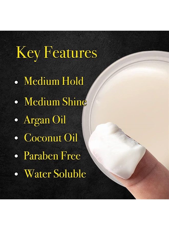 Pete & Pedro PASTE - Mens Hair Paste with Medium Hold | Semi Matte Finish Styling Cream, Hair Products for Men | As Seen on Shark Tank, 2 oz. - Image 2