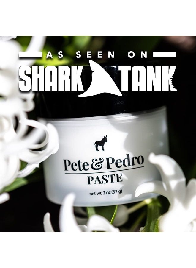 Pete & Pedro PASTE - Mens Hair Paste with Medium Hold | Semi Matte Finish Styling Cream, Hair Products for Men | As Seen on Shark Tank, 2 oz. - Image 5