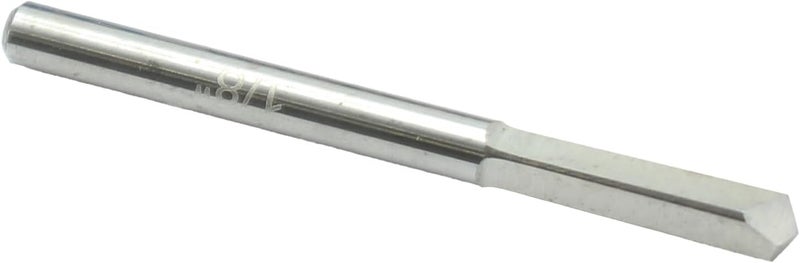 TEMO 1/8 Inch Solid Carbide Broken Taps Drill Extractor, Damaged Taps and Bolts Extractor, Easy Out Stripped Bolt Remover - Image 1