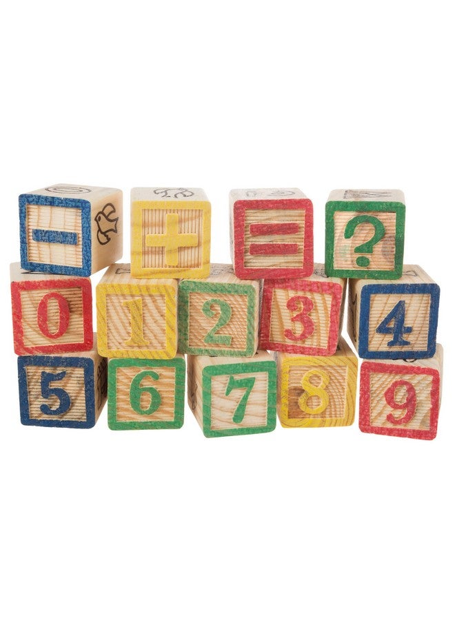 Hey! Play! ABC and 123 Wooden Blocks- Alphabet Letters and Numbers Learning Block Set-Educational STEM Toy for Toddlers and Preschool Age Children - Image 5