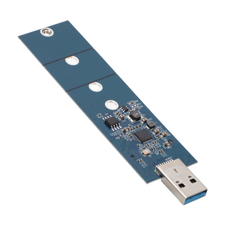 NGFF M.2 to USB 3.0 Adapter for 2230 2242 2260 2280 SSDs - Ultra High Speed 5Gbps Transmission - Plug and Play for Windows OS X Linux - Image 3