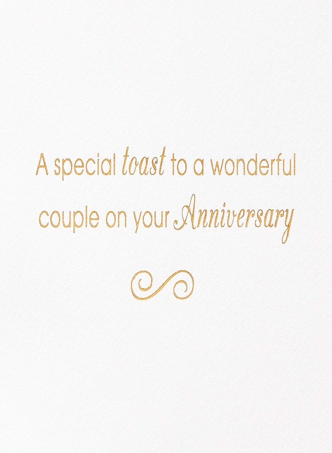 Papyrus Anniversary Card for Couple - Designed by House of Turnowsky (A Special Toast) - Image 3