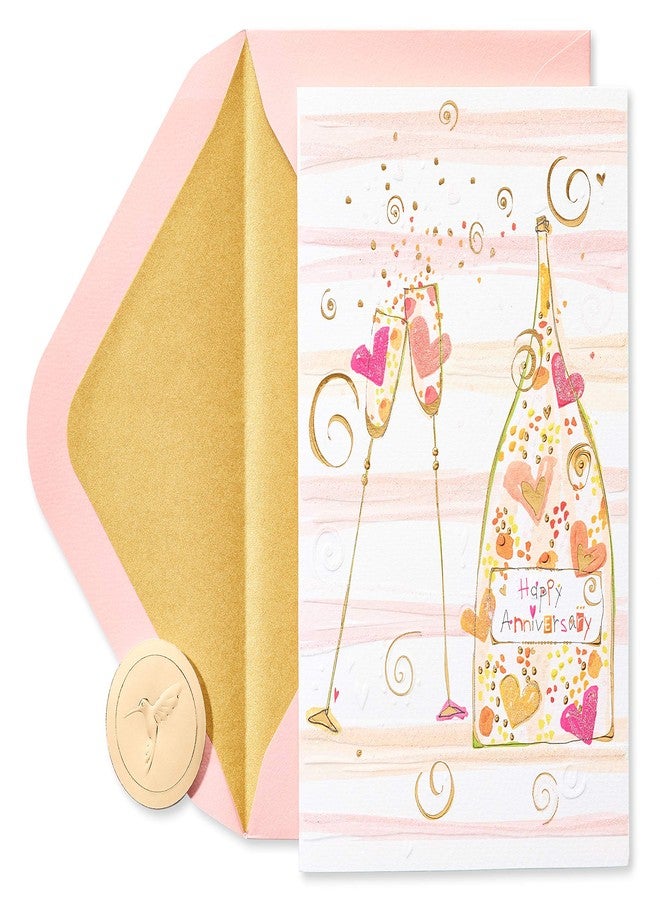 Papyrus Anniversary Card for Couple - Designed by House of Turnowsky (A Special Toast) - Image 1