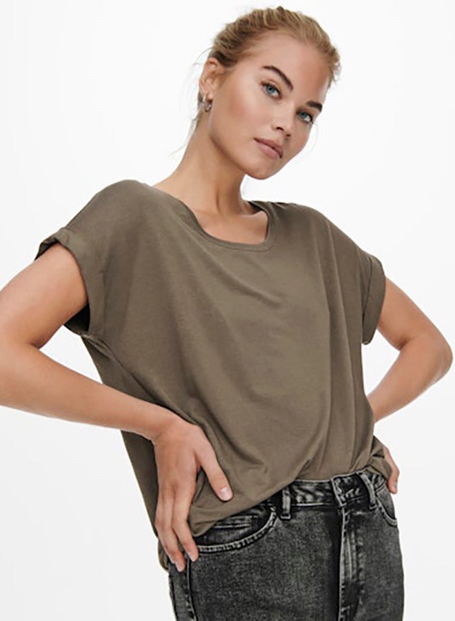 ONLY Women Short Sleeve O-Neck Top - Image 3