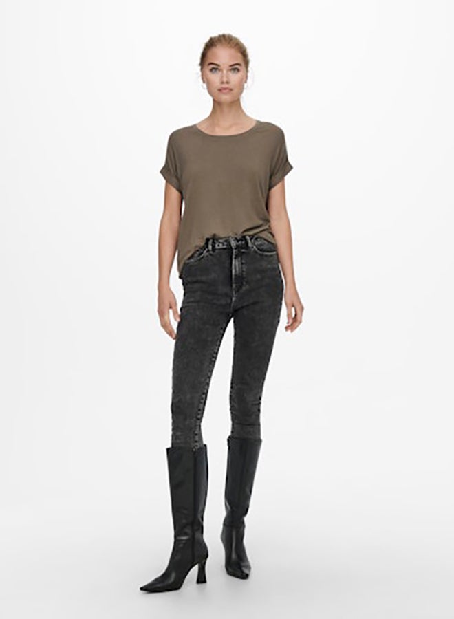 ONLY Women Short Sleeve O-Neck Top - Image 2