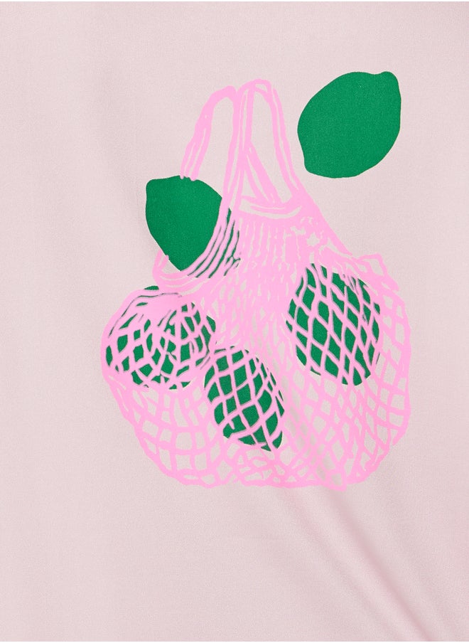 Take Two Graphic Print Round Neck T-Shirt  - Image 4