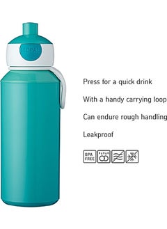 Mepal Drinking Bottle Pop-Up Campus Beverage Bottle 400 ml  - Image 1