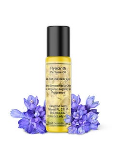 Eclectic Lady Hyacinth Perfume Oil 0.3 Oz Portable Rollon Fragrance With Longlasting Scent Delightful Essential Oils With Real Floral Fresh Aroma For Spring & Summer Season For Daily Use  - Image 2