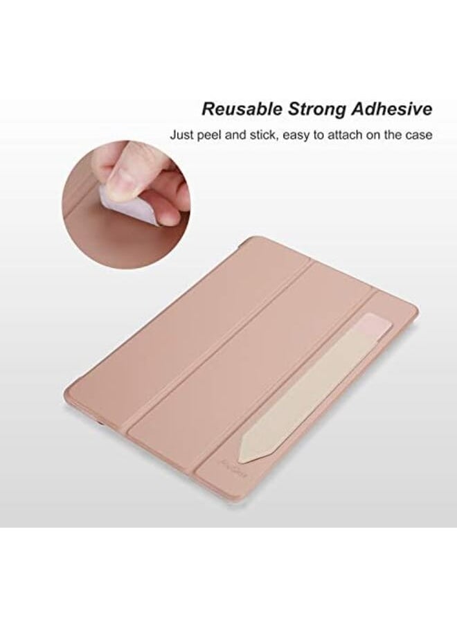 Procases Pencil Holder Sticker For Pencil 1St And 2Nd Gen Elastic Stylus Pocket Pouch Adhesive Stylus Pen Sleeve Attached To Case For Pencil And Other Stylus Pens Rosegold  - Image 2